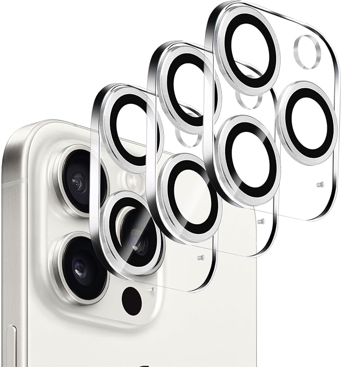 3 Pack Dengduoduo Tempered Glass Camera Lens Protector by Dengduoduo