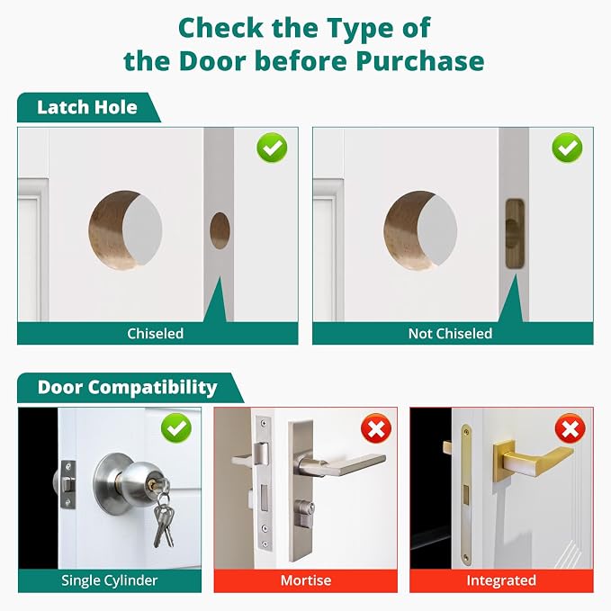 AkaGear Keyless Entry Door Lock Deadbolt - Image 7