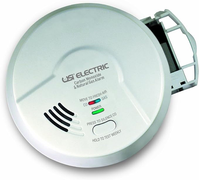 Universal Security Instruments Hardwired 2-in-1 Carbon Monoxide & Natural Gas by Unknown