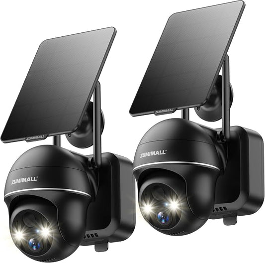 ZUMIMALL Security Cameras Wireless Outdoor by ZUMIMALL