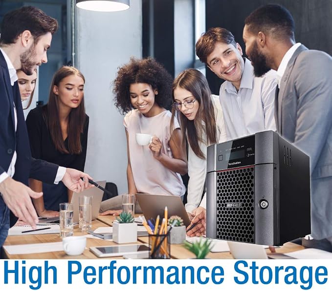 BUFFALO TeraStation WS5420DN 4-Bay Windows Server IoT 2025 Desktop NAS 32TB - Image 4