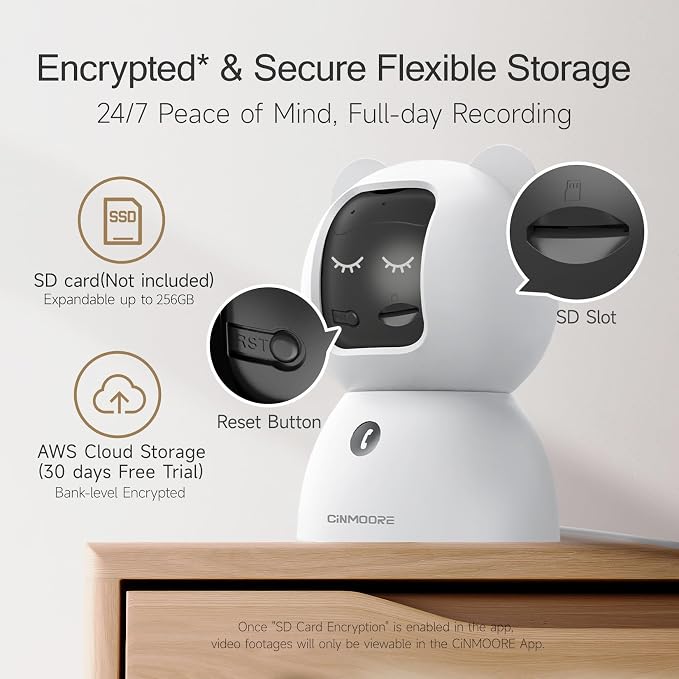 2.5K Pet Camera Indoor with Phone App, Dog/Cat Camera | 4MP Indoor Camera - Image 6