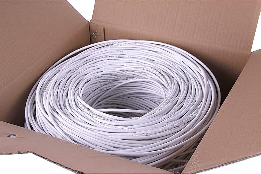 Cat5e 1000 Ft 24AWG UTP 4 Twisted Pair Ethernet Router LAN Cable Wire Pull Box - Image 5