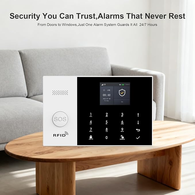 PGST Smart Home Security System, Wireless Home Alarm System - Image 4