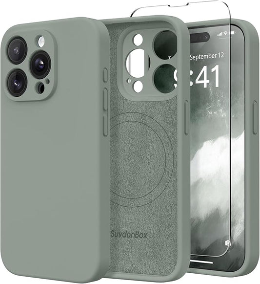 Magnetic for iPhone 15 Pro Case, Compatible by SUYDANBOX