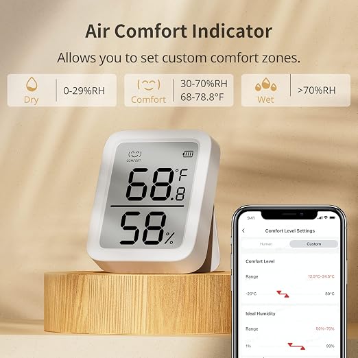 SwitchBot Thermometer Hygrometer, Temperature Sensor - Image 5