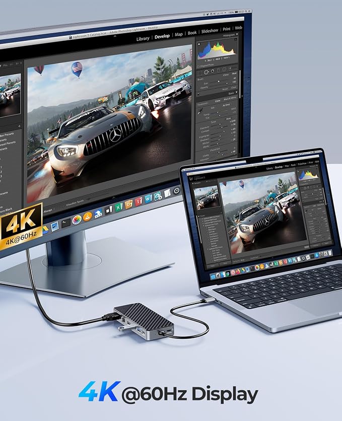 ORICO 8-in-1 USB C Docking Station - Image 4