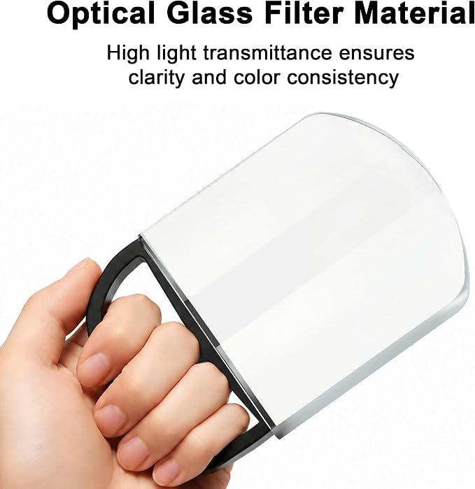 PUYI 150mm Handheld Double Ghost Prism FX Filter, Motion Blur & Refraction Lens - Image 6