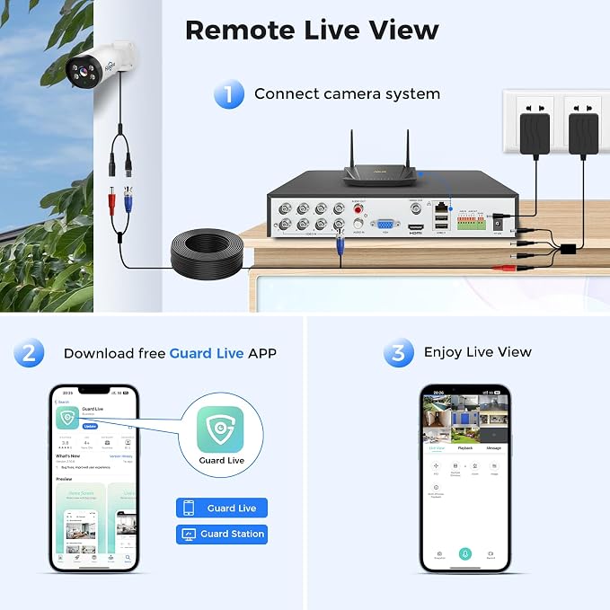 Hiseeu 4K Wired Security Camera System - Image 5