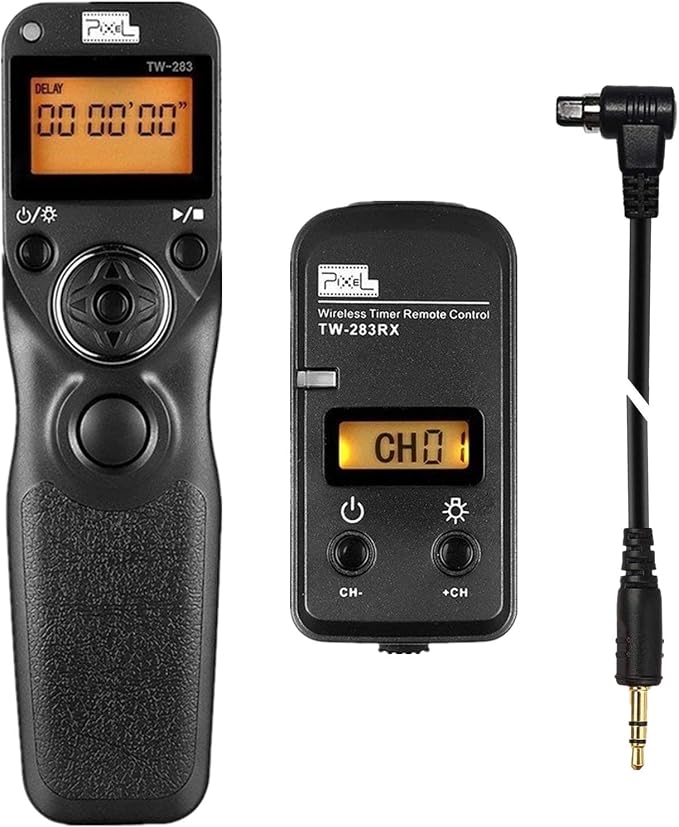 Pixel Timer Shutter Release TW283-N3 Wireless Remote Control Compatible by Pixel