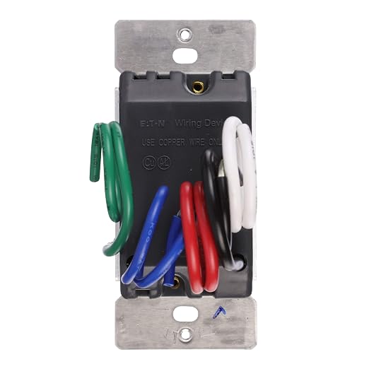 Eaton Z-Wave Plus RF9601DBK Wireless Switch, Single Pole - Image 3