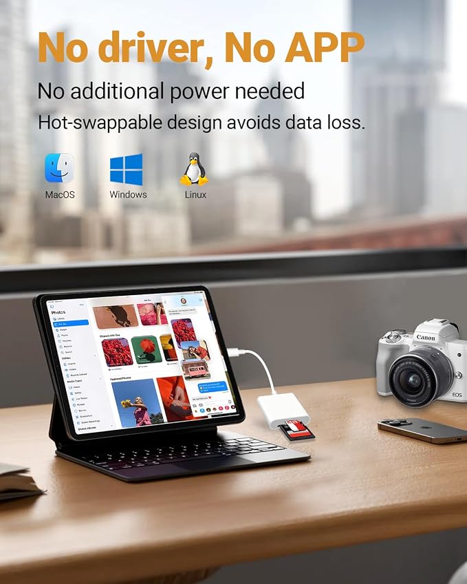 SD Card Reader with Dual Card Slots - Image 6