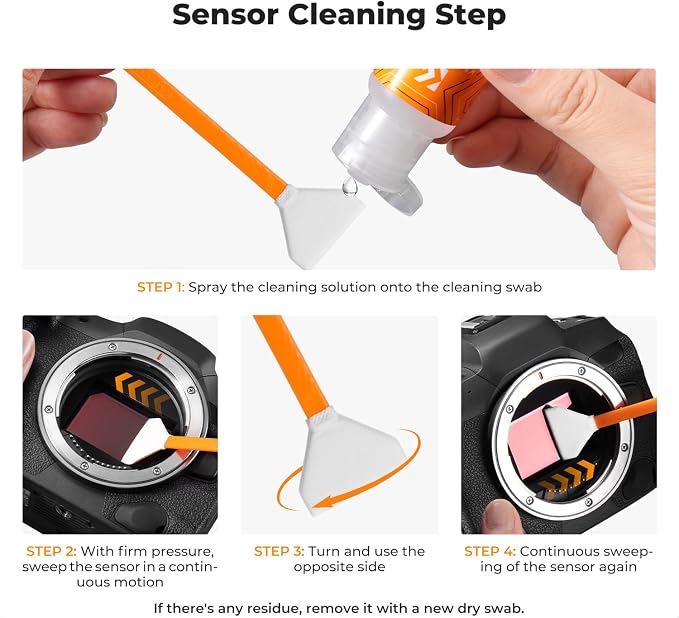 K&F CONCEPT 25-1 Professional Camera Cleaning Kit - Image 7