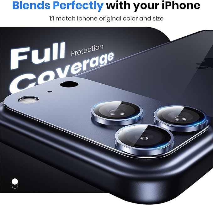 Hoerrye for iPhone 17 Pro Camera Lens Protector - Image 3
