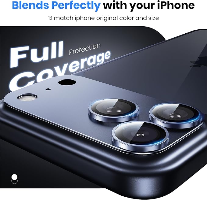 Hoerrye for iPhone 17 Pro Max Camera Lens Protector - Image 3