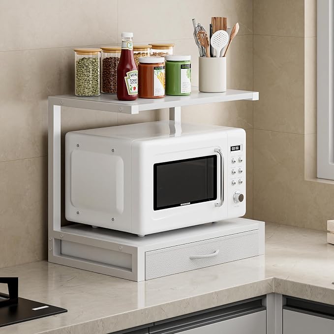YAOHUOO 2-Tier Desktop Printer Stand - Image 7