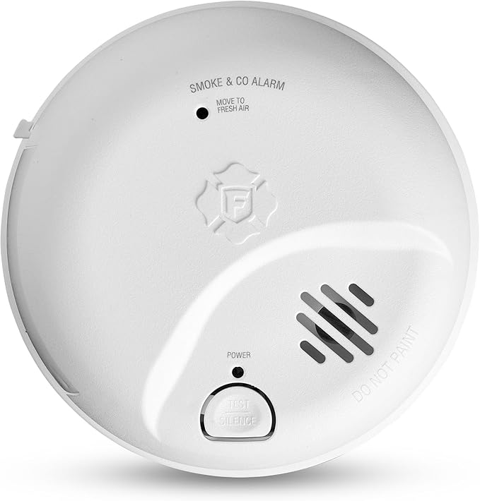 First Alert BRK SMCO100 Battery-Operated Combination Smoke & Carbon Monoxide by BRK