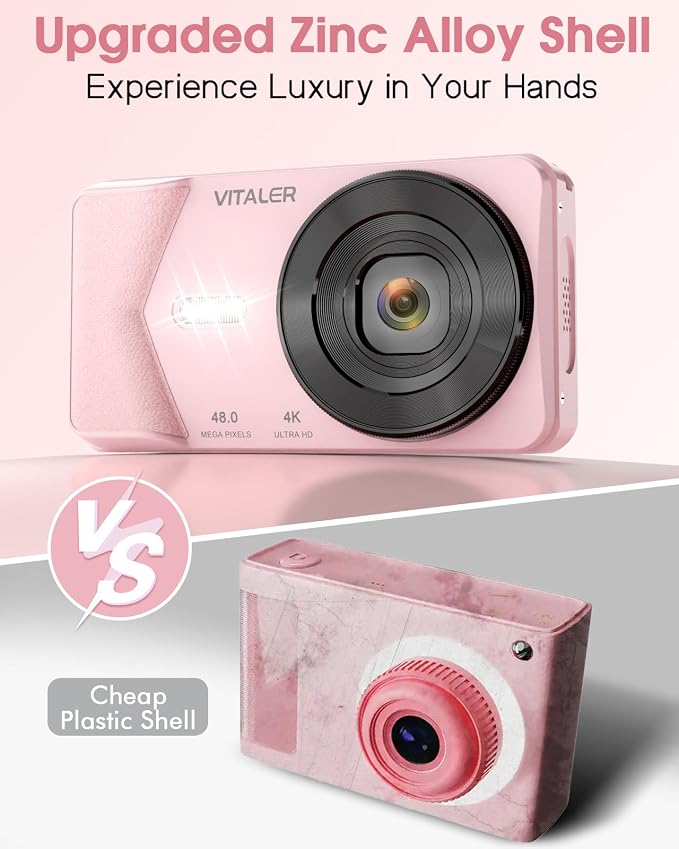 Digital Camera, Autofocus 48MP 4K Camera - Image 2