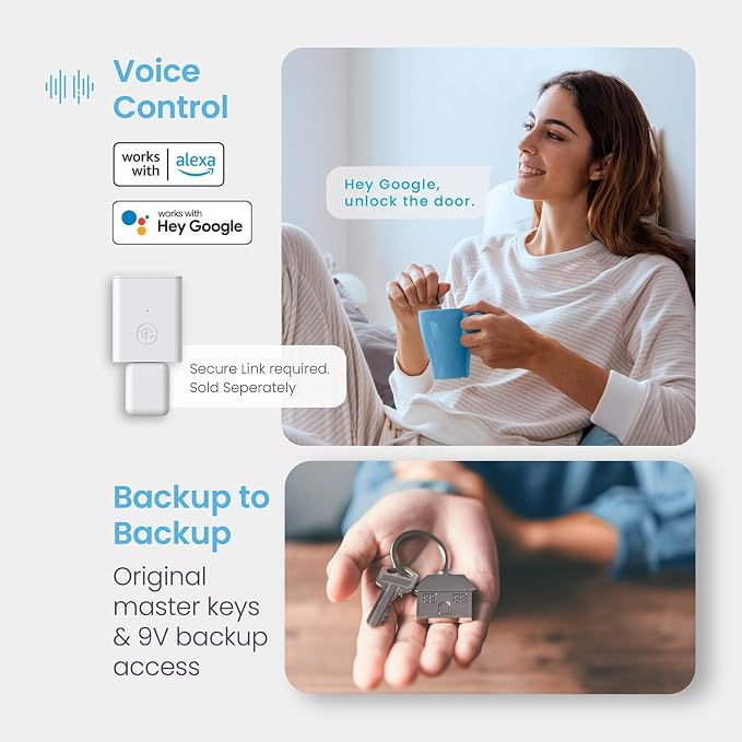 Lockly Secure Plus Bluetooth Smart Door Lock, Keyless Entry - Image 8