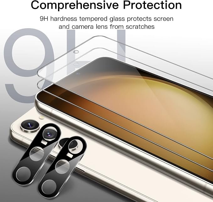 JETech Screen Protector for Samsung Galaxy S23 5G 6.1-Inch - Image 5
