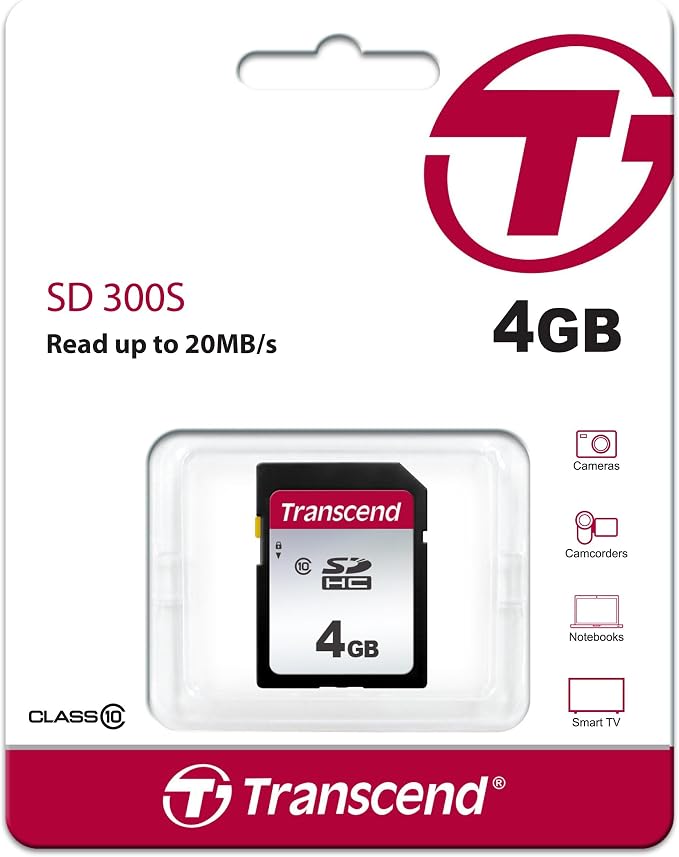 Transcend SDC300S 4GB SDHC SD Card, Compatible - Image 6