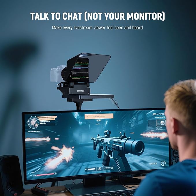 NEEWER 2 in 1 Teleprompter 11 Inch - Image 4
