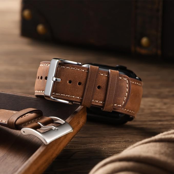 SUNFWR Leather Bands Compatible - Image 3