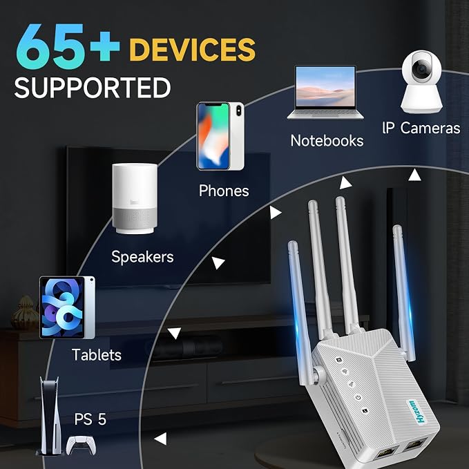 WiFi Extender Signal Booster Covers Up to 15000 Sq Ft - Image 6