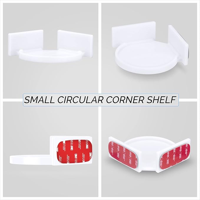 BRAINWAVZ Mini Circular Corner Shelf Mount - Image 6