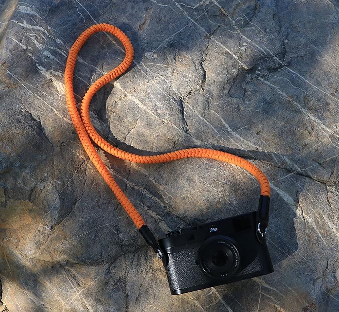 Paracord Woven Camera Neck Shoulder Strap Belt Hand Compatible - Image 2
