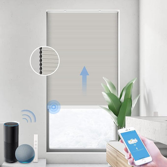THIRDREALITY ZigBee Smart Blind, Motorized Blackout Window Shades by ThirdReality