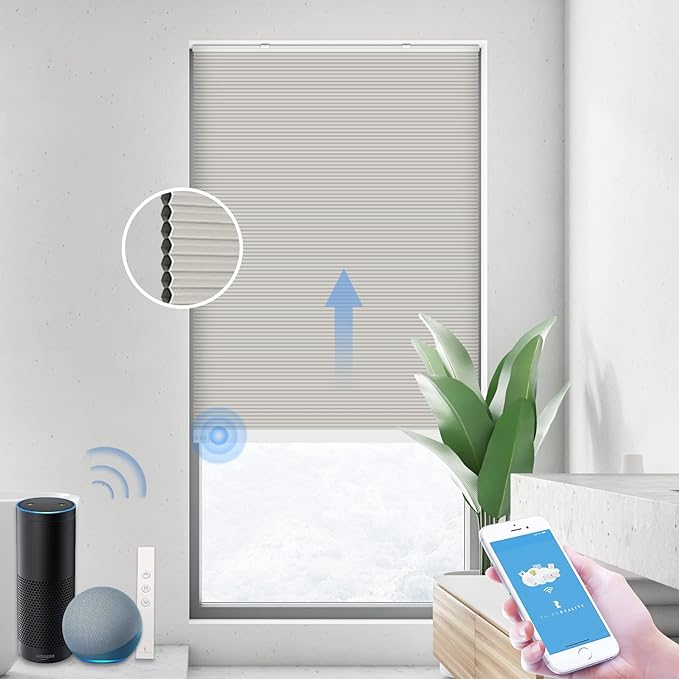 THIRDREALITY ZigBee Smart Blind, Motorized Blackout Window Shades by ThirdReality