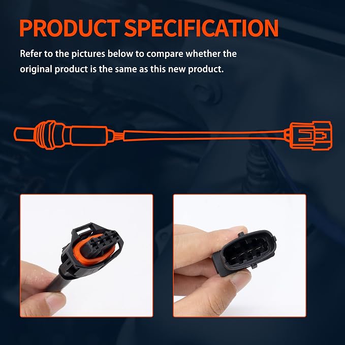 HiSport 234-4528 234-4529 O2 Oxygen Sensor Upstream Downstream 2Pcs - Image 2
