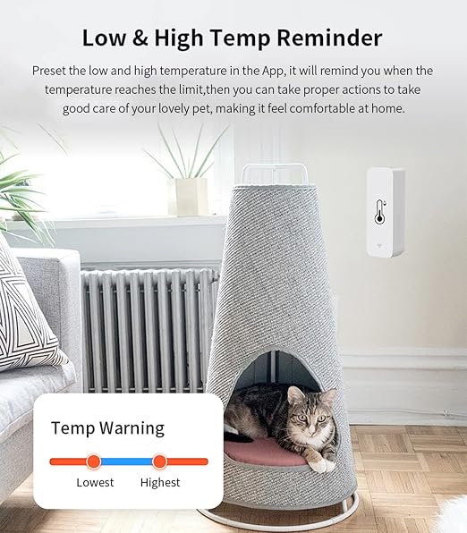 WiFi Temperature Humidity Sensor: Wireless Temperature Humidity Monitor - Image 2