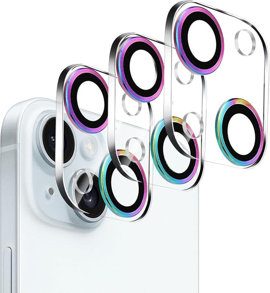 Dengduoduo 3 Pack Tempered Glass Camera Lens Protector by Dengduoduo