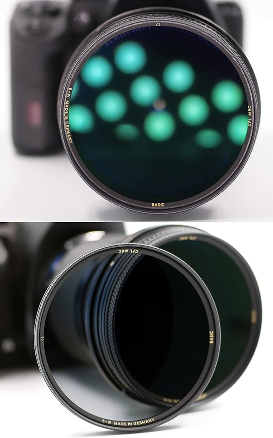 B+W 82mm Basic Circular Polarizer MRC Glass Filter - Image 2