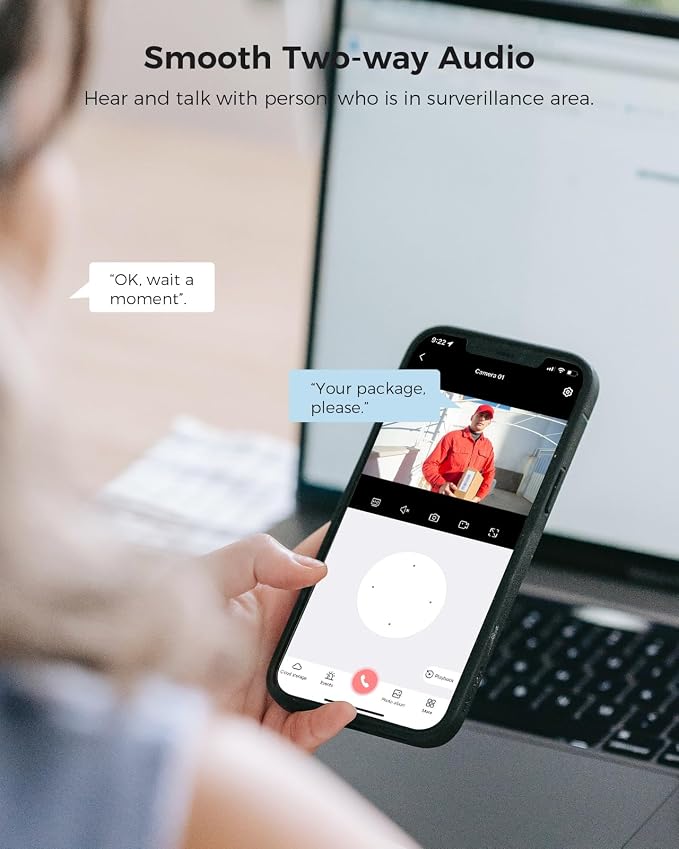 Hiseeu 5MP Wireless Security Camera System - Image 7