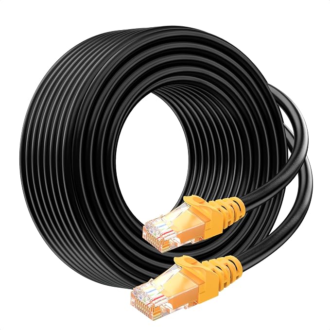 Cable Matters 10Gbps Pure Copper 24 AWG Cat 6A Ethernet Cable - 100ft by CableMatters