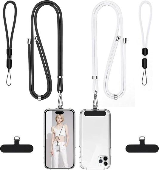 takyu Phone Lanyard, 2 Pack Adjustable CellPhone Lanyard Crossbody Neck Strap by Takyu