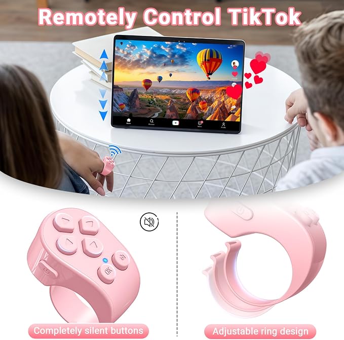 TikTok Scrolling Ring Remote Control, Page Turner - Image 3