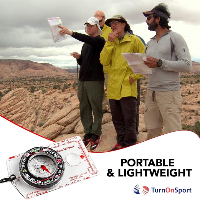 TurnOnSport Orienteering Compass - Image 4