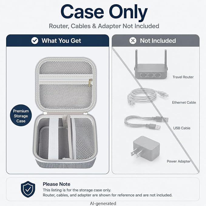 Case Compatible with TP-Link BE3600 Wi-Fi 7 |6 Portable Travel Router - Image 7