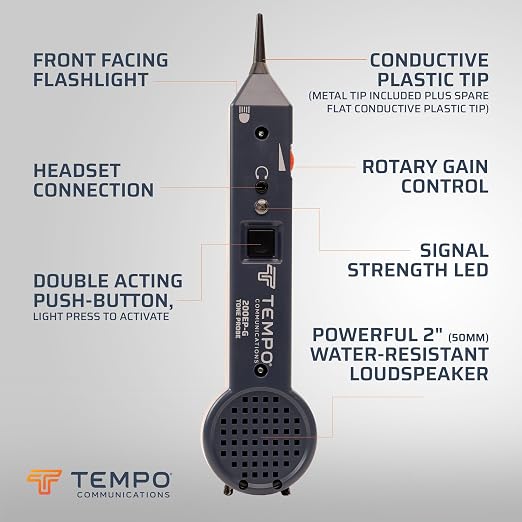 TEMPO 200EP-G Professional Wire Tracer Probe - Image 2