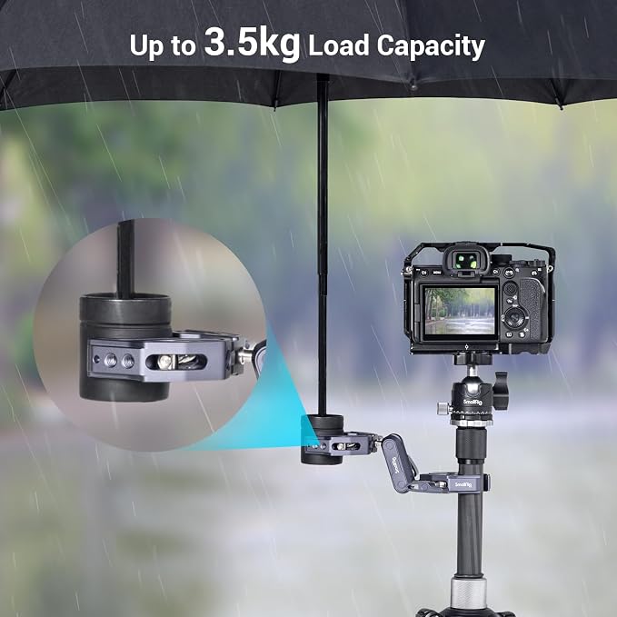 SMALLRIG Double Clamp Mount, Super Clamp Arm, - Image 2