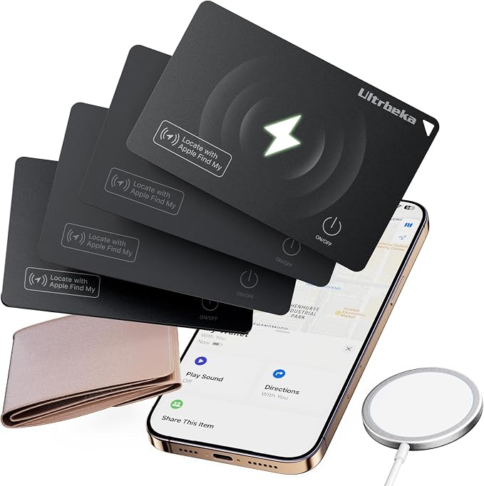 Ultrbeka Wallet Tracker Card IP68 Waterproof Bluetooth Tracker by Ultrbeka