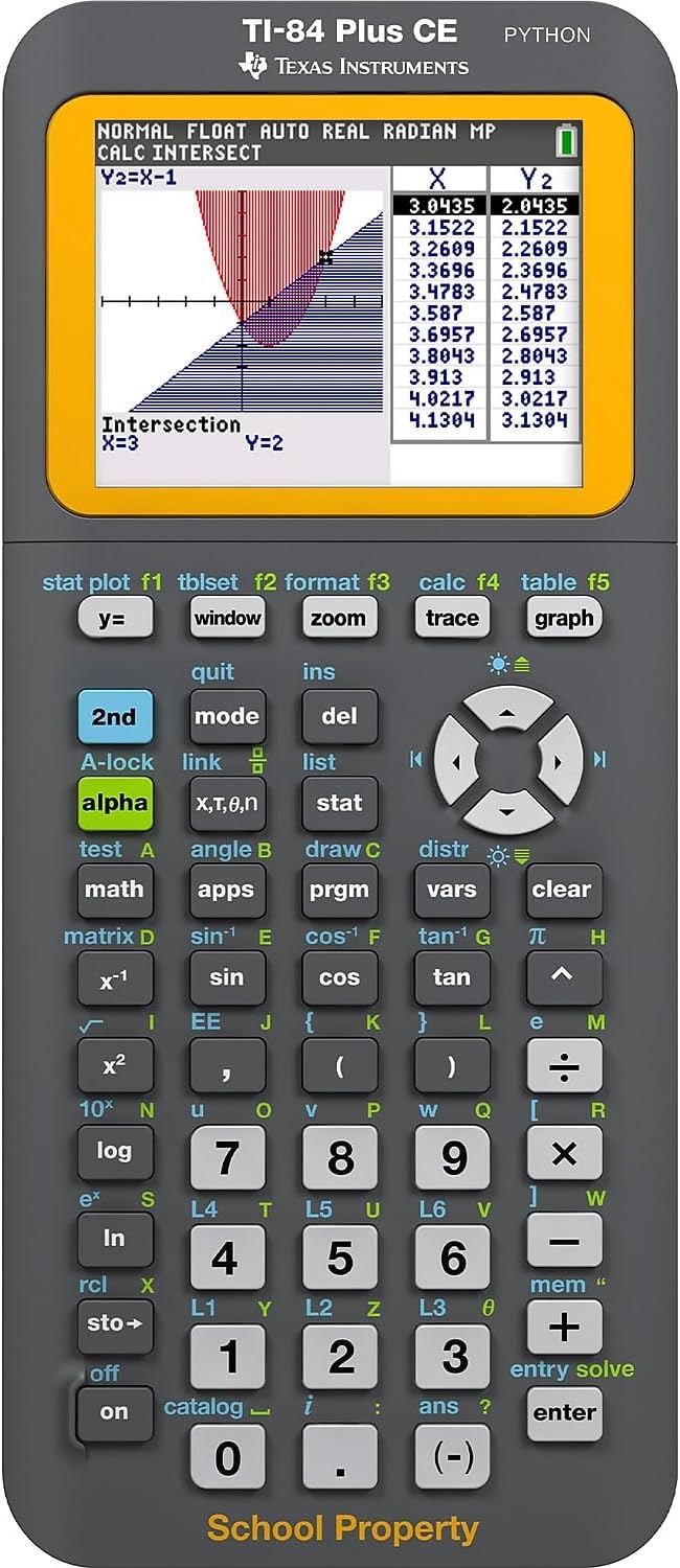 Texas Instruments TI- 84Plus CE Teacher's 10 Pack Graphing Calculator - Image 2