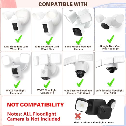 30ft/9M Power Cable with Adapter and Plug-in Mount Compatible with Blink - Image 2