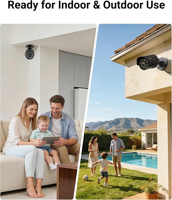 Anlapus 4-Pack 1080P Security Cameras - Image 6