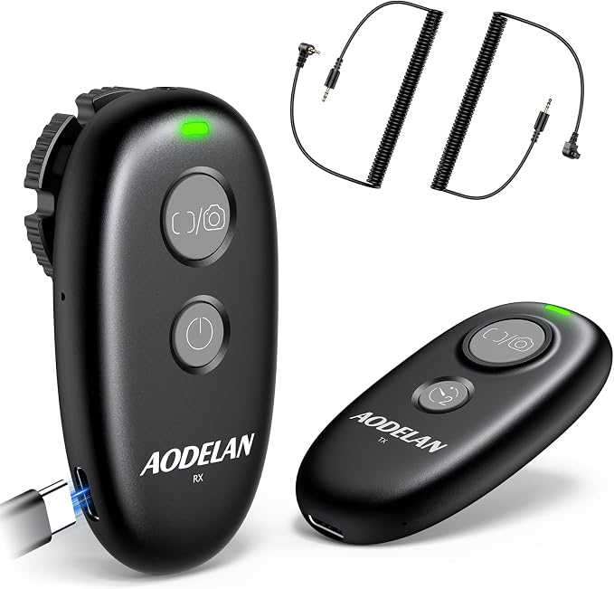 for Canon Rechargeable Camera Remote Shutter Release by AODELAN