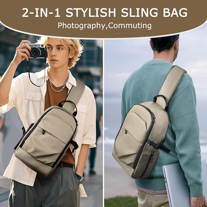 TAAOKA Camera Sling Bag, DSLR/SLR/Mirrorless Camera Backpack Case Shockproof - Image 6